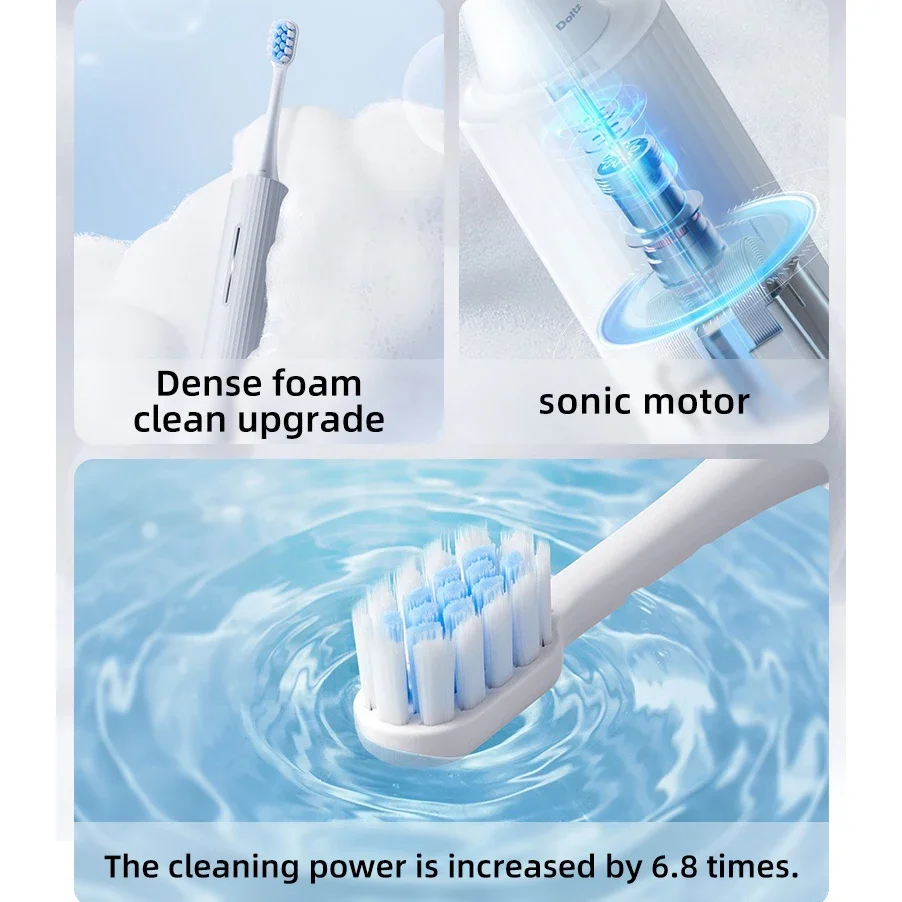Panasonic Electric Toothbrush Unisex 5 Modes Rechargeable IPX7 Waterproof Body Dupont Bristles Home Electric Toothbrush