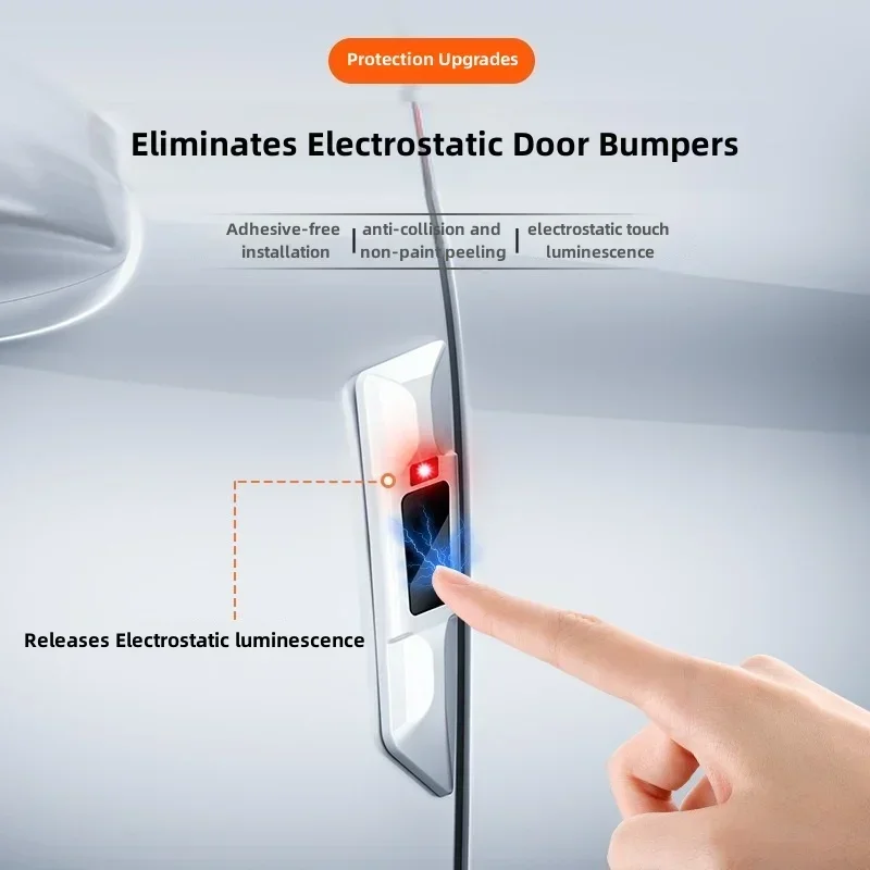 

Car Door Anti-Collision Strip,Rearview Anti-Impact Sticker,Removes Static Electricity Universal Car Side Door Edge Protector