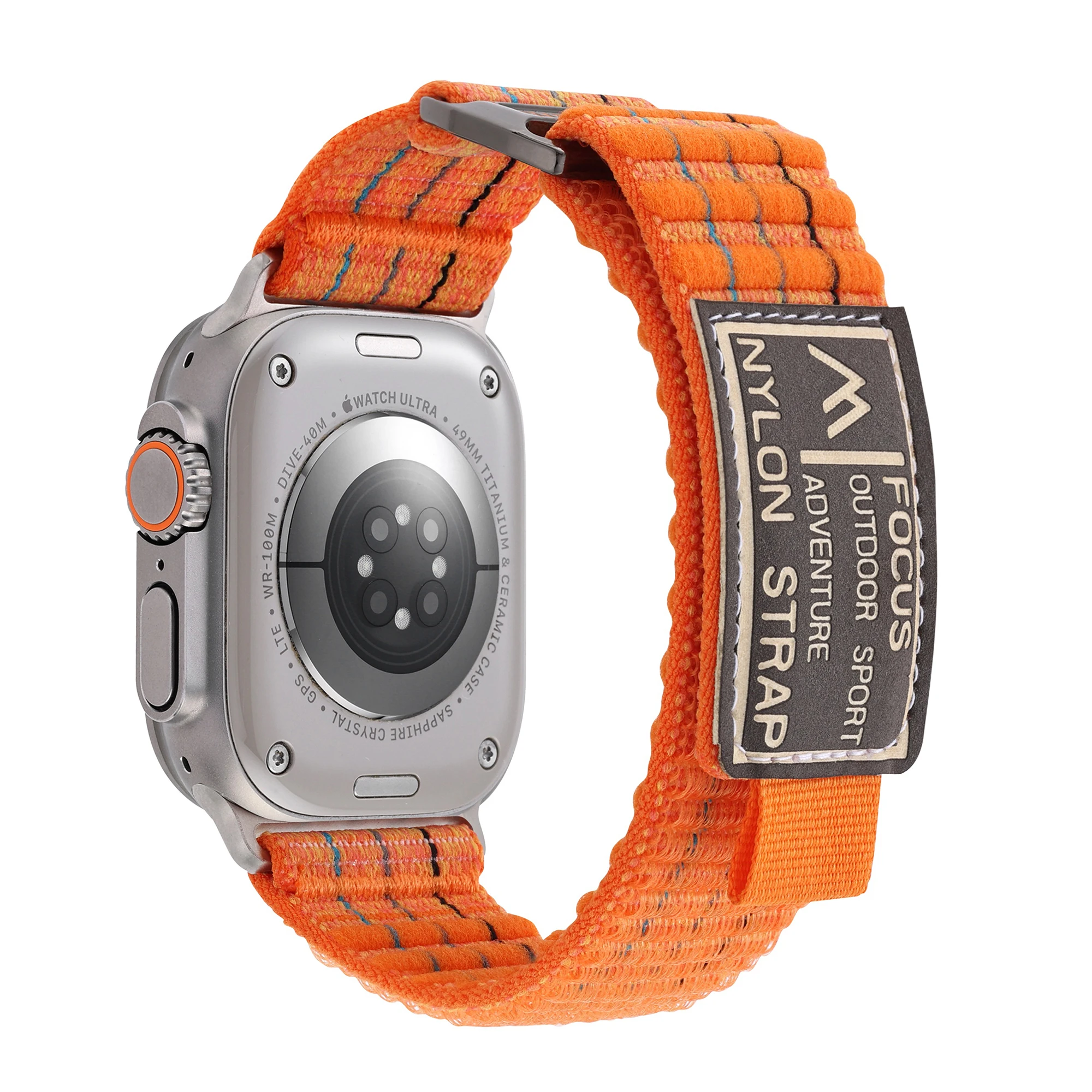 Trail loop for Apple Watch Ultra 2 Band 49mm 44mm 45mm 46mm 42mm 40mm 41mm Nylon Sport bracelet iWatch series 10 9 7 8 se Straps
