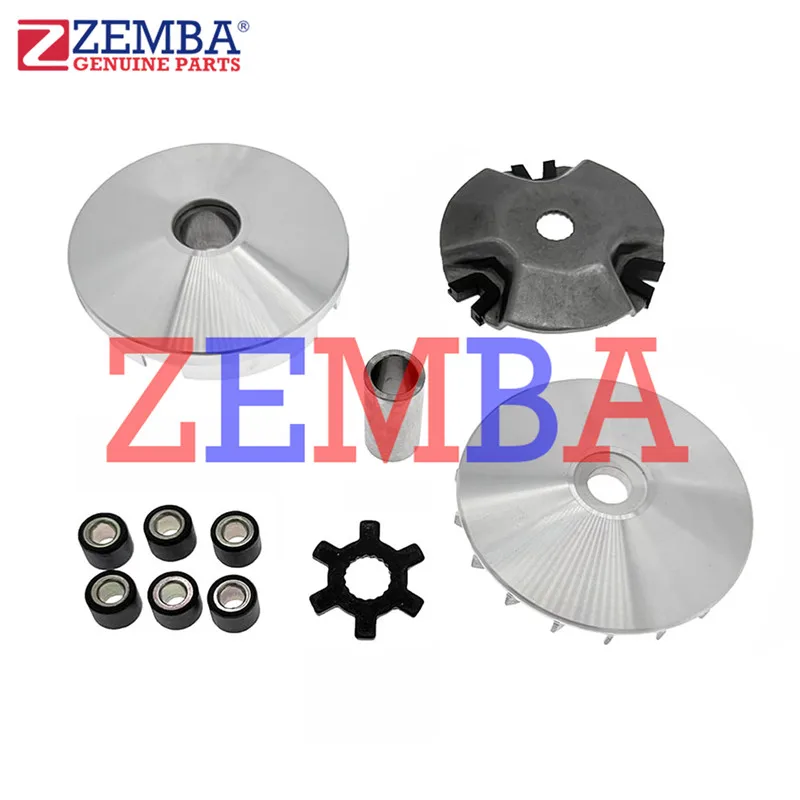 

RACING CVT FRONT VARIATOR CLUTCH KIT 13MM HOLE WITH ROLLER WEIGHT DRIVE PULLEY FOR YAMAHA JOG50 BWS50 MBK BOOSTER50