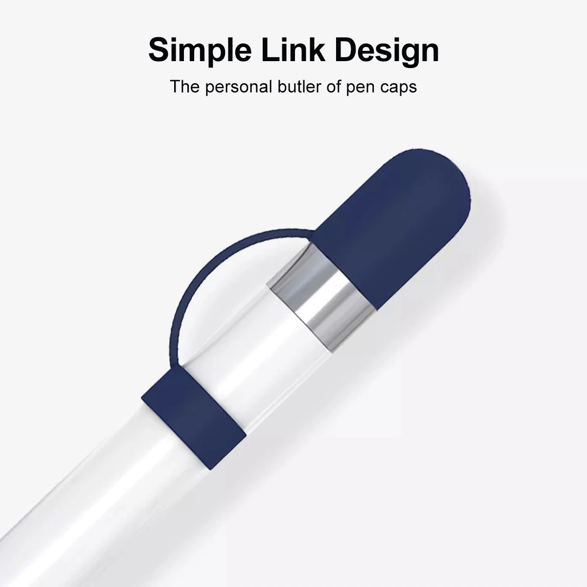 

1-4PC Replacement Pen Cap For iPad Pencil 1st Soft Silicone Protective Case Sleeve Anti Loss Caps Holder For iPencil Accessories