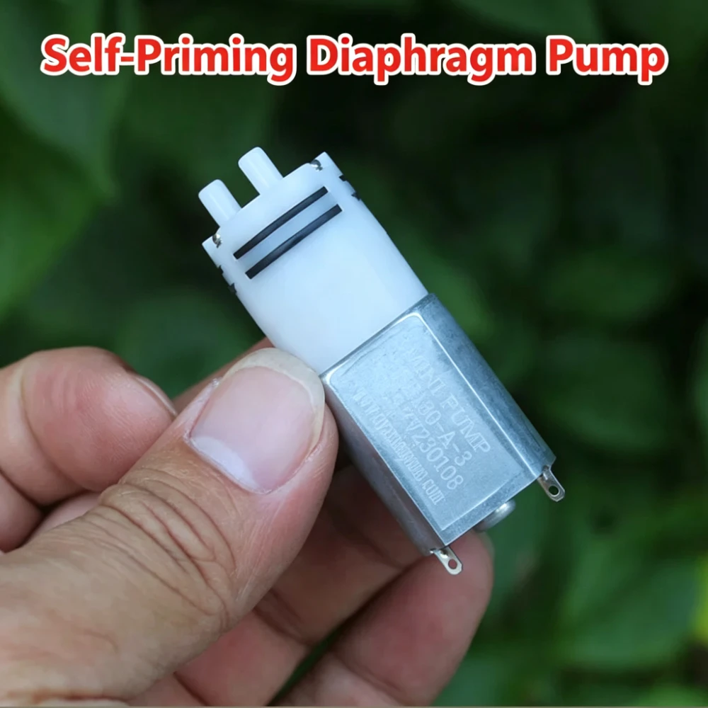 DSB130-A-3 DC 3V 3.7V 5V Mini Small Self-priming Suction Diaphragm Water Pump