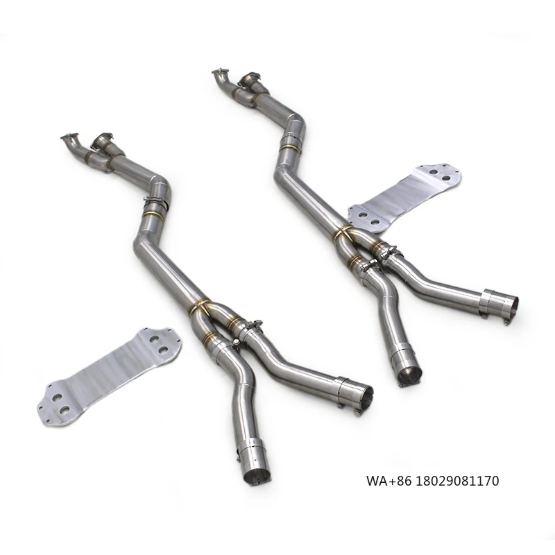 

OEM Performance SS304 Single Mid Pipe for M3 G80/G8X 3.0T 2021-2023 Stainless Steel Automotive Exhaust Middle Pipe