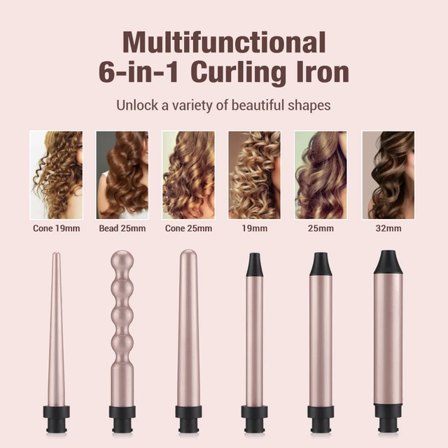 Different types of curling wands hotsell