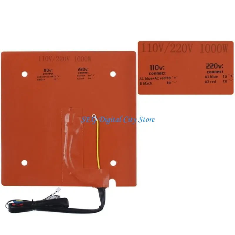 

U75B Optimized Silicone Heating Layer S1C Printer Accessory Double Voltages Compatibility Long Performances