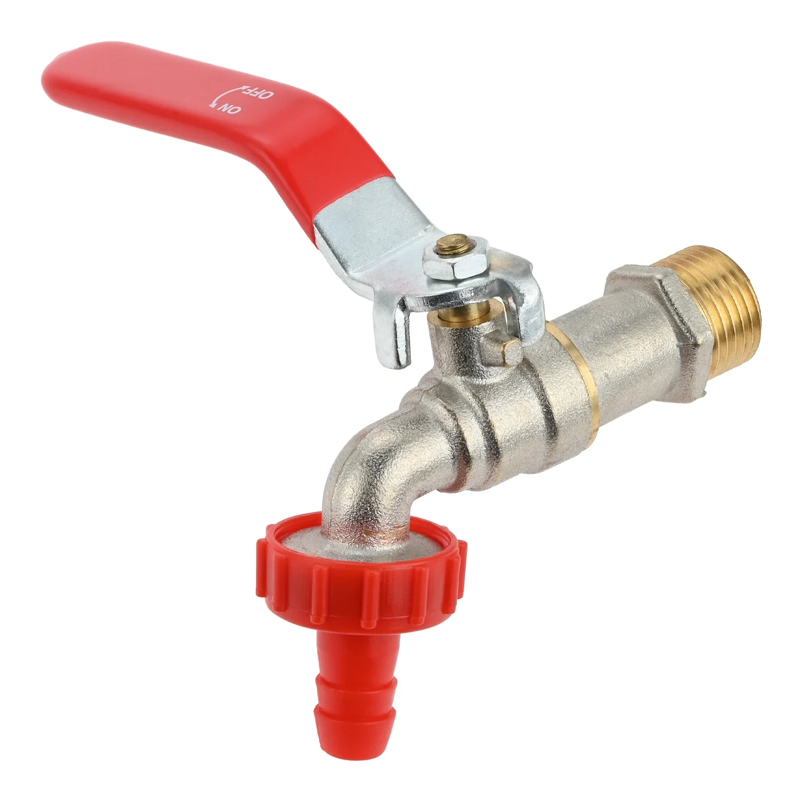 Rain Barrel Spigot Brass Diverter Faucet 3/4