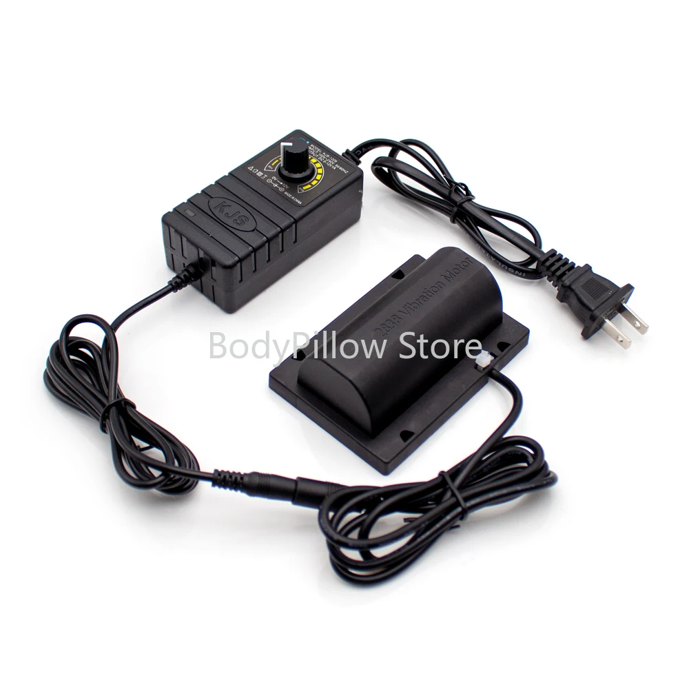 

R2838 Вибрационный двигатель с двойной головкой, массажная кровать, мотор, массажный диван, аксессуары, 12 В постоянного тока, 3000-4800 об/мин