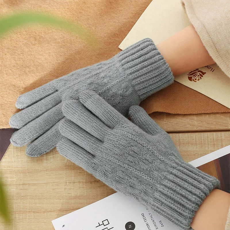 New Thermal Gloves Ladies Touch Gloves Mittens Women Winter Gloves for Girls HST04
