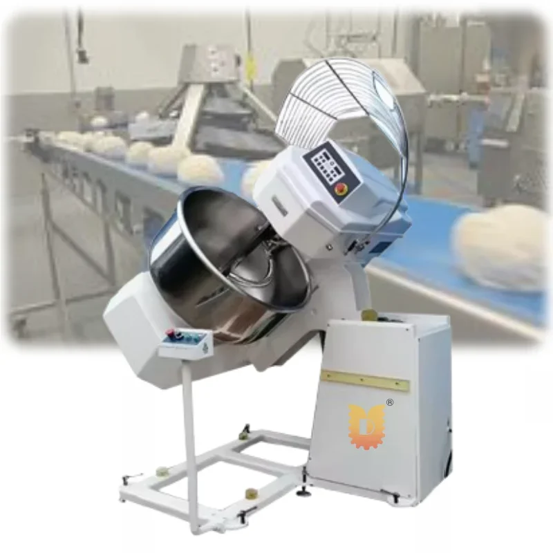 

Free Shipping Automatic Bread Production Line 8kg-100kg Capacity Efficient Dough Mixer Divider Rounder Shaper Proofer and Oven