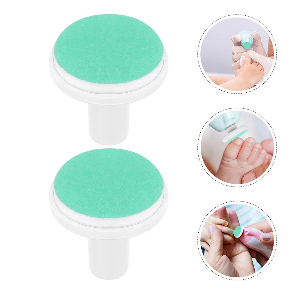 

10pcs Baby Nail Grinding Heads Durable Electric Trimmer Replacement Pads Portable Safety Sanding Buffing Care Polishers