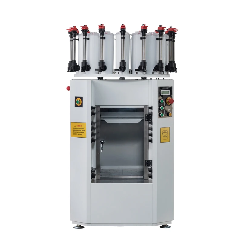 Automatic Shaker And Manual Paint Dispenser 12 Canisters Large Screen