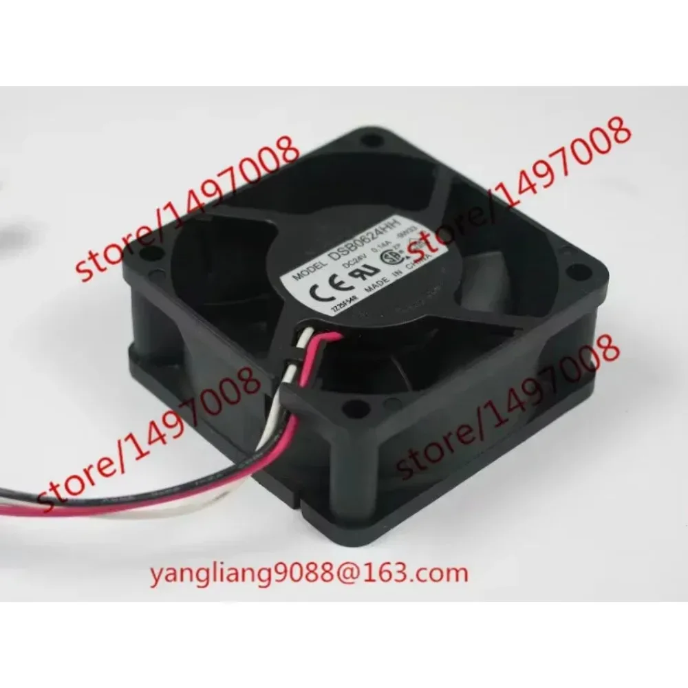 

Delta Electronics DSB0624HH 9W33 DC 24V 0.14A 60x60x25mm Cooling Fan