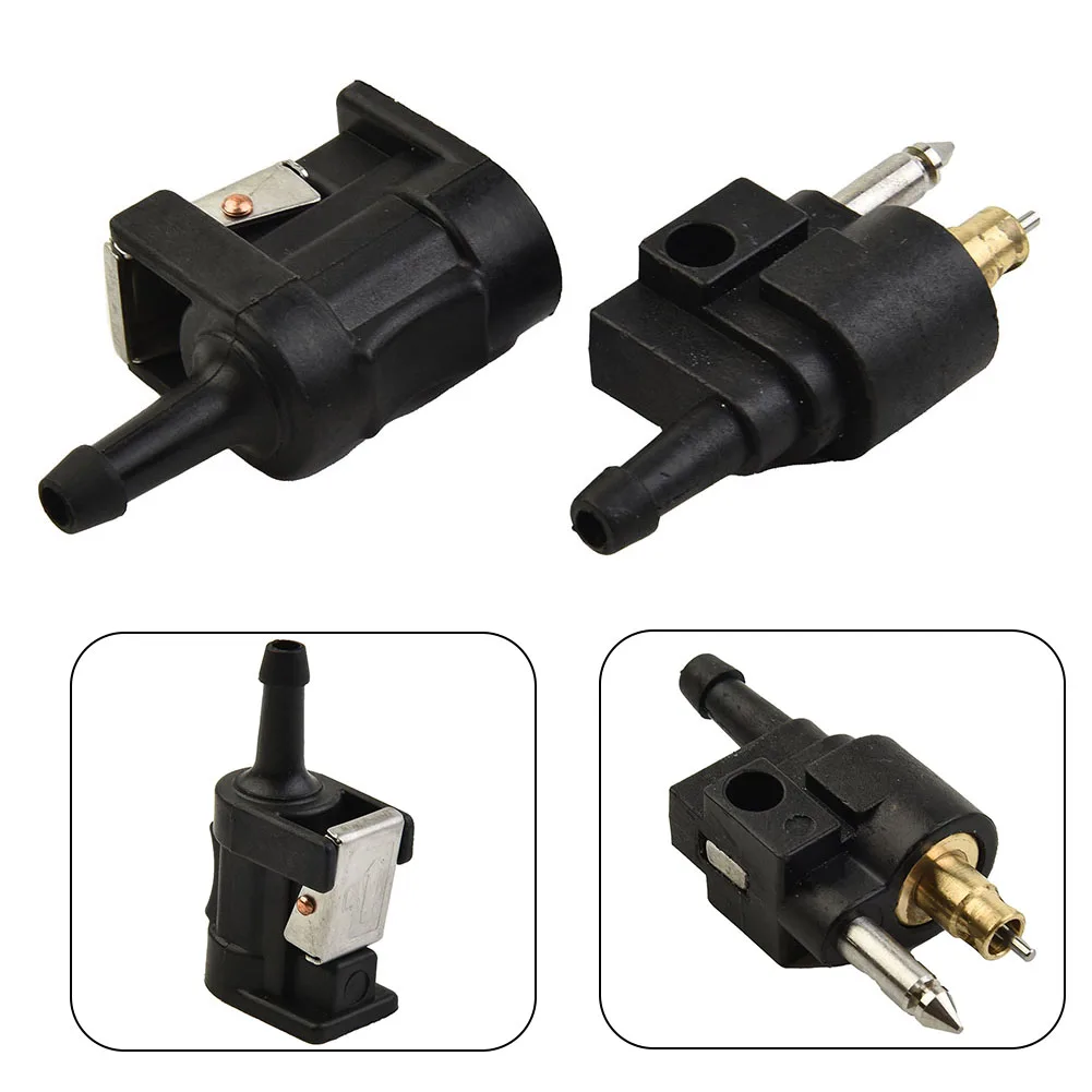 High Quality New Fuel Line Connector Parts Plastic Replacement 3.3x2.1cm Set Kit Male & Female 6Y1-24305-06-00