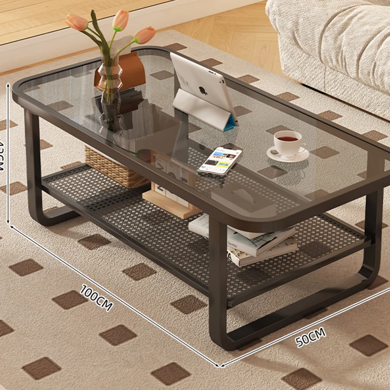Living Room Coffee Table Bedroom Modern Designer Organizer Standing Side Table Minimalist Unique Meubles Lounge Suite Furniture image 4