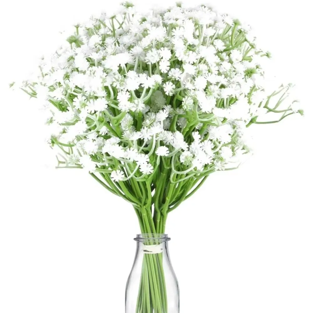 

5Pcs Mixed Artificial Flowers Floral Arrangement Artificial Plant Artificial Eucalyptus Leaves Silver Dollar Leaves Wedding