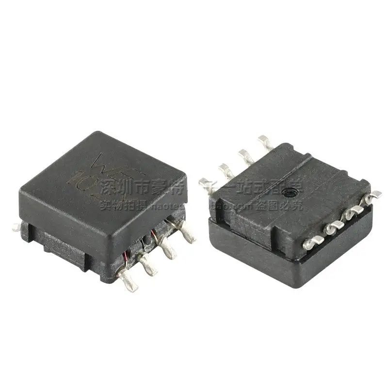 2PCS/ WE102Y 744202 Imported SMD Double Group 1000UH 1MH 0.3A Common Mode Filter Common Mode Inductance