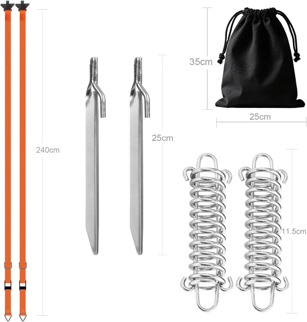 RV Awning Storm Band Straps Tie Down For Thule Fiamma Dometic Awning Canopy Caravan Camping Motorhome Windproof Fixing Auto Part