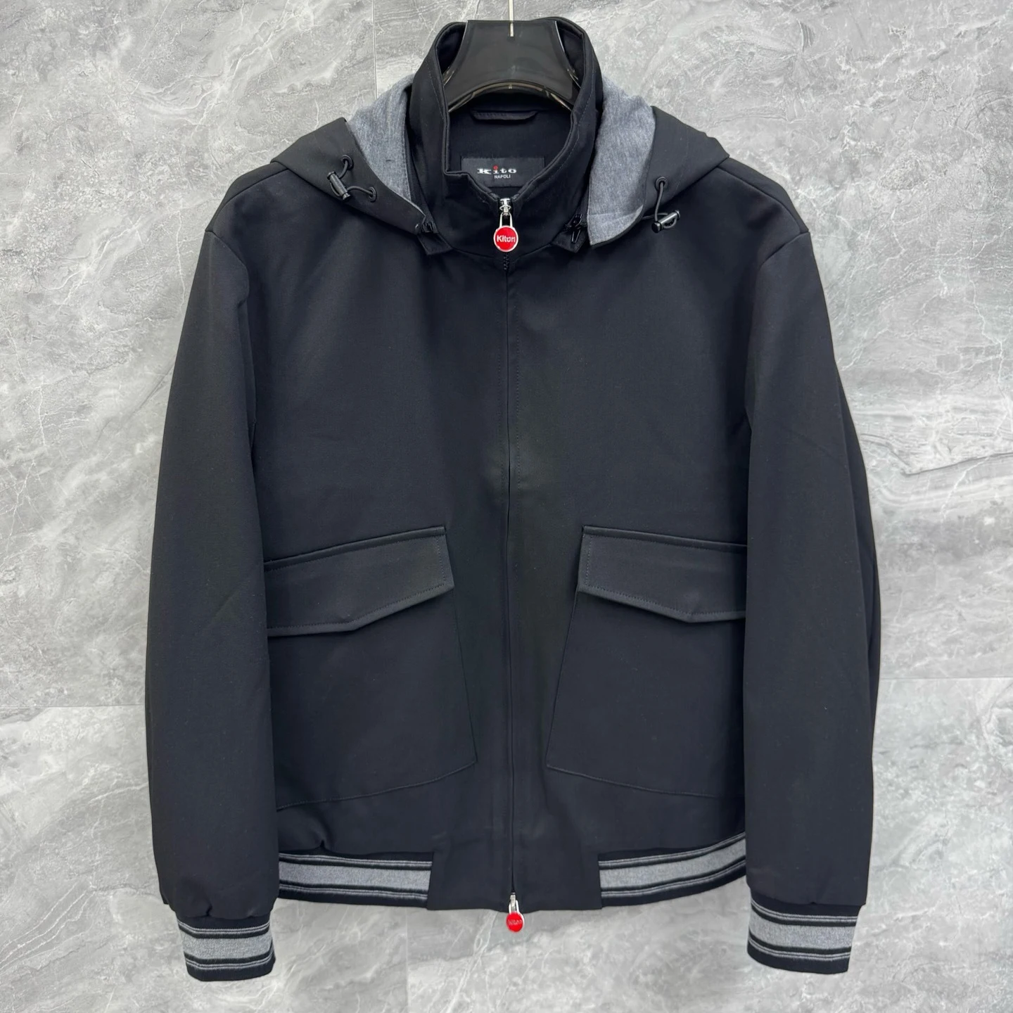 

Ktion 25aw Casual Men's Removable Hat Jacket