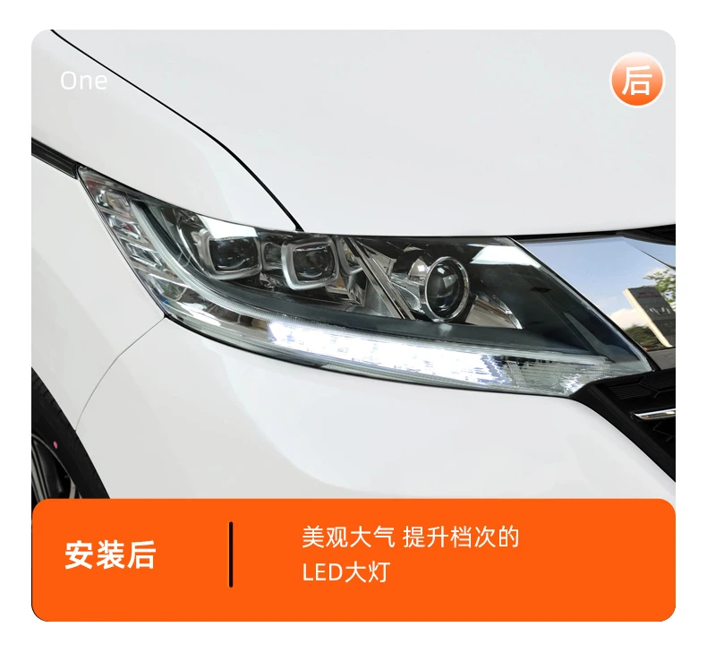 car bumper headlamp for Honda Odyssey headlight ALL IN LED 2015～2021y car accessories head lamp for Honda Odyssey fog light