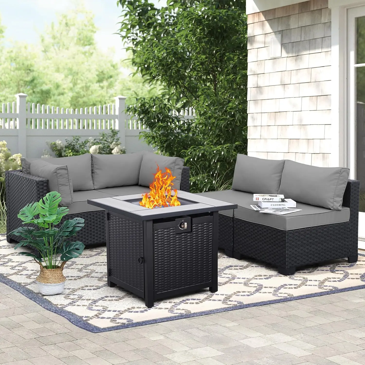 #3 Trending Rattan Garden Sofa Sets Right Now