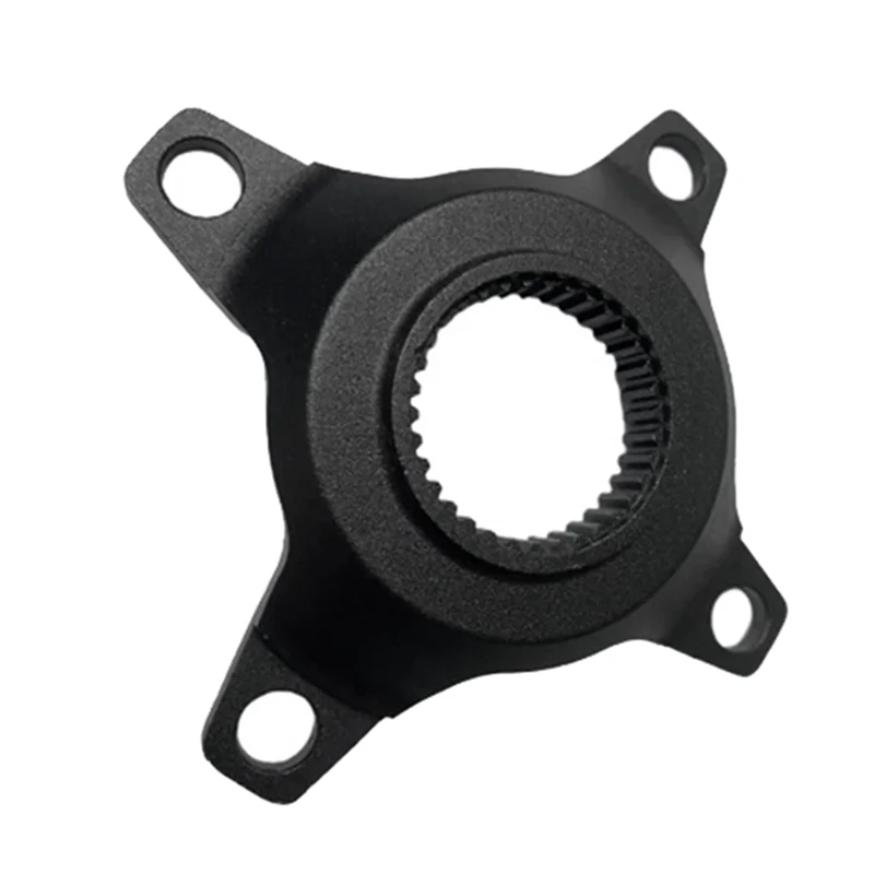 A26P E-BIKE mid motor chainring adaptador aranha anel de corrente adaptador 104bcd bicicleta pedaleira para bafang m500 m510 m600 m620 g510