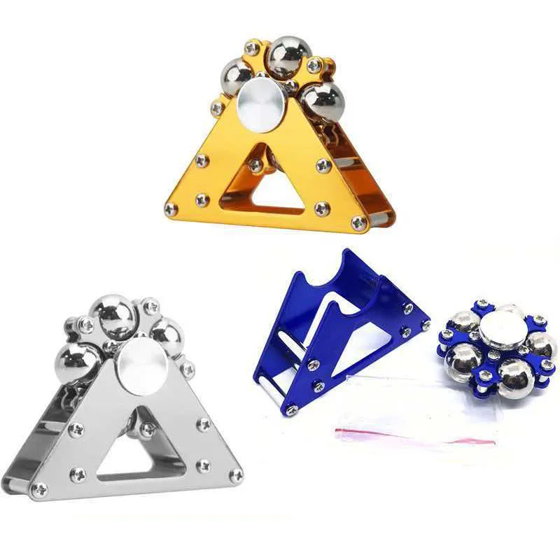 Ferris Wheel Fidget Spinner Metal Quiet Anxiety Stress Relief Calm Down Autism ADHD Focus Adults Office Desk Fun