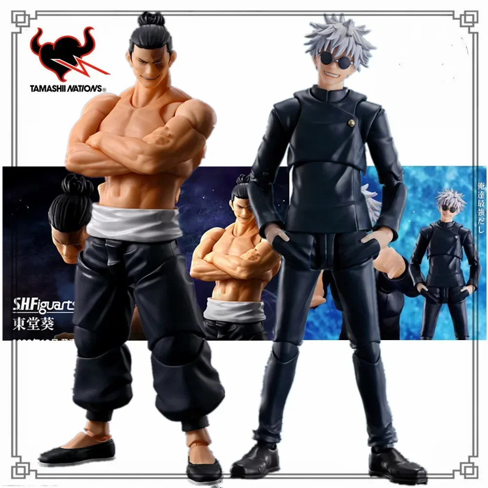 In Stock Original Jujustu Kaizen SATORU GOJO AOI TODO SHFiguarts Action Figure Toys Collection SHF Doll Collection Gift