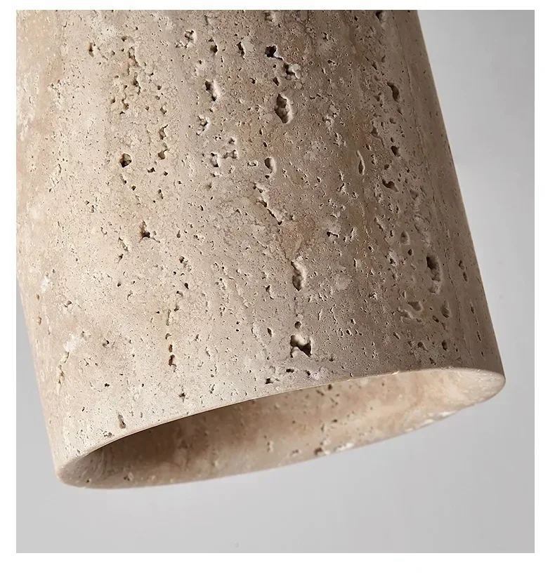 Japanese Wabi Sabi Style Yellow Cave Stone Ceiling Light Designer Retro Creative Entrance Hallway Foyer Balcony LED