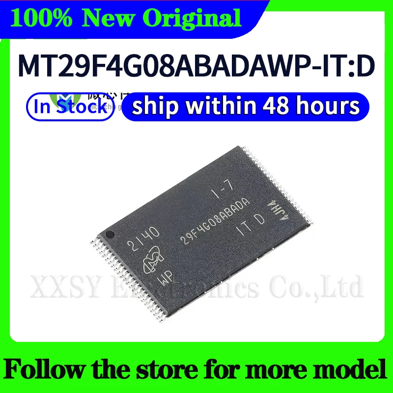 

MT29F4G08ABADAWP-IT:D High quality New