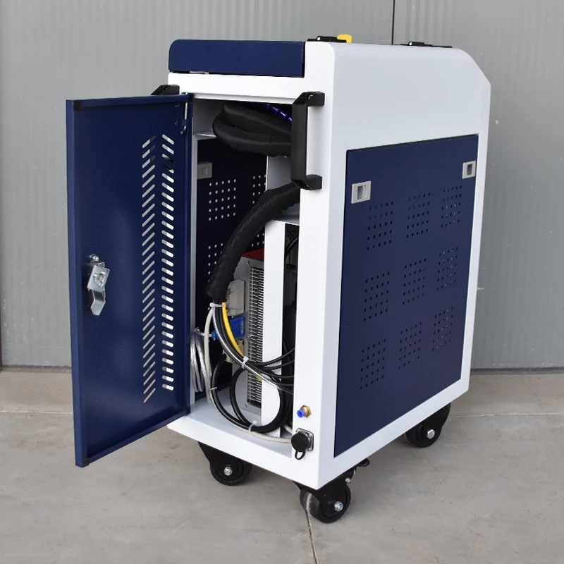 Rust Removal Portable Laser Cleaning Rust Removal Machine for Metal Wood Varnish Painting Cleaner