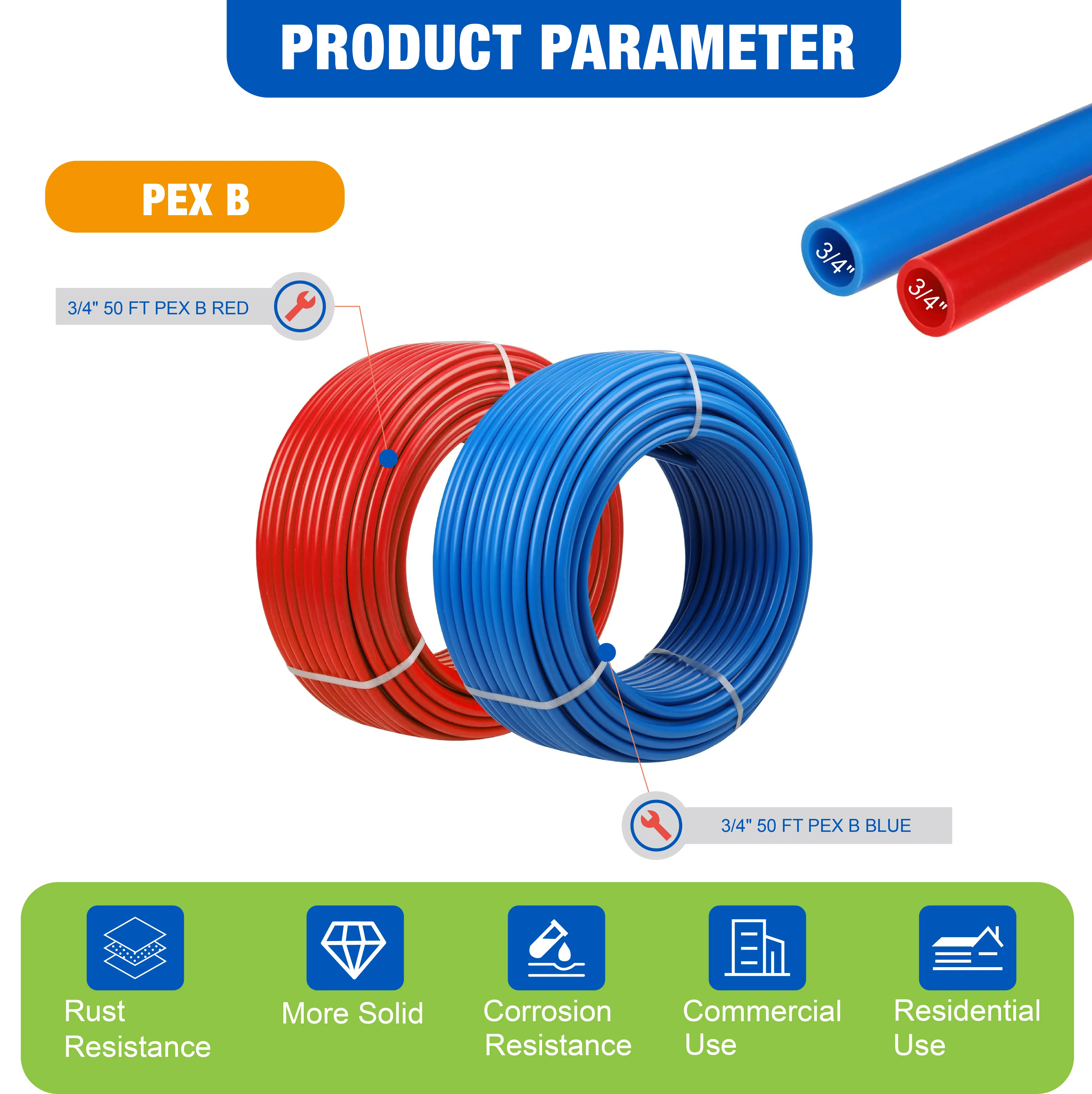 KING SMART 2*50FT 3/4