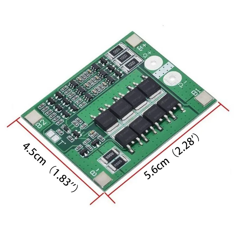 1 pcs Battery Protection Board High Quality Lithium Battery Charger Battery Overcharge Overdischarge Protection Board