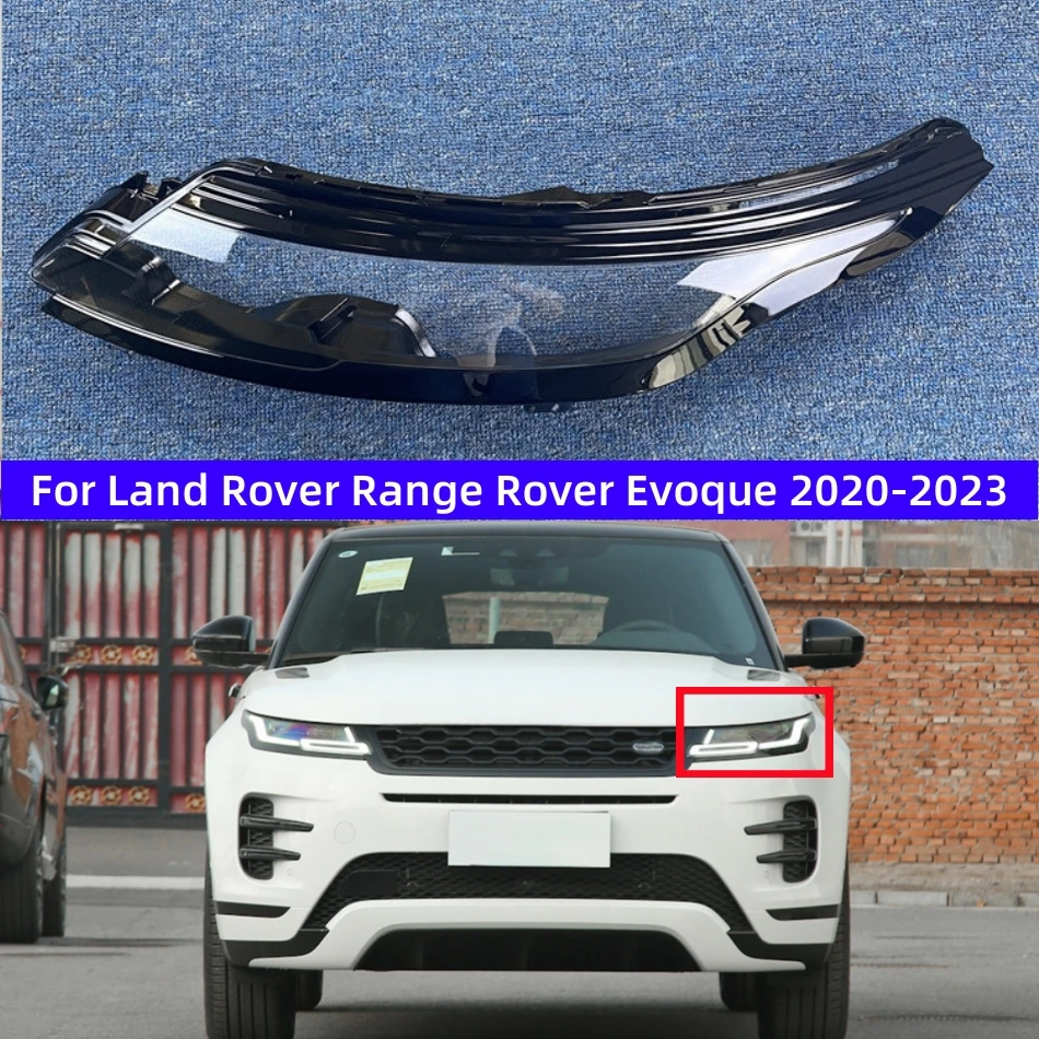 

For Land Rover Range Rover Evoque 2020 2021 2022 2023 Car Acesssories Transparent PC Material Headlight Cap