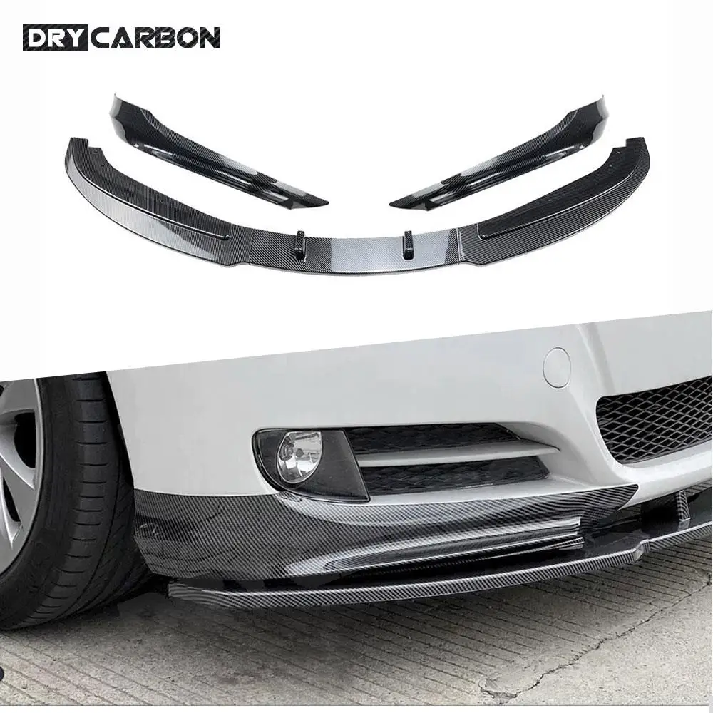 

ABS Car Front Bumper Lip Chin Aprons Styling Spoiler for BMW 3 Series E90 E91 LCI 320i 2009 2010 2011 2012 Body Kits Accessories