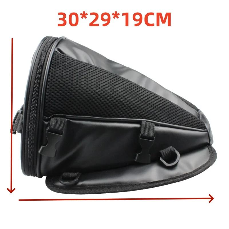 Multifunction Waterproof Motorcycle Rear Seat Bag Crossbody Shoulder Storage Tail Bag Fit Harley BMW Honda Motocross