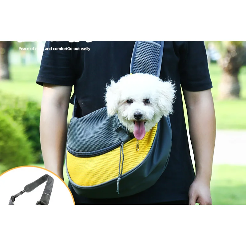 

Popular pet backpack pet crossbody bag portable thickened material comfortable and breathable cat and dog pet supplies