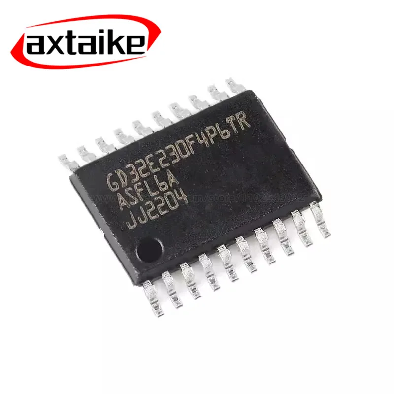 

5PCS New Original GD32E230F4P6TR TSSOP-20 32 Bit Microcontroller Chip MCU IC Controller