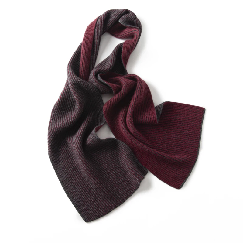 

35% cashmere scarf size 180 * 30 for women's autumn and winter outdoor wear, warm knit cashmere scarf shawl