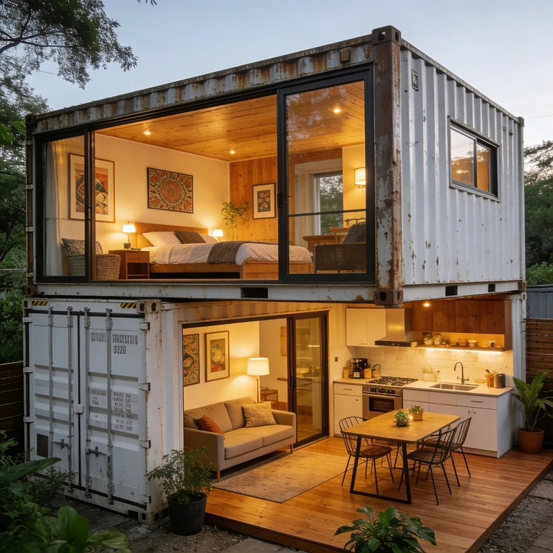 Customized Manufactured Homes Luxury Custom Modular Homes Extendable Prefabricated House 3 4 5 Bedroom Prefab Tiny Home