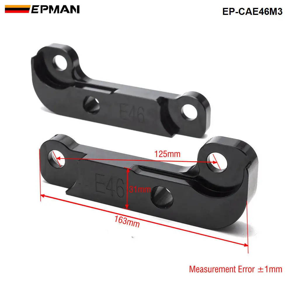 อะแดปเตอร์เพิ่มเปิดมุมประมาณ 25%-30% สำหรับBMW E46 M3 ปรับDrift Power EP-CAE46M3