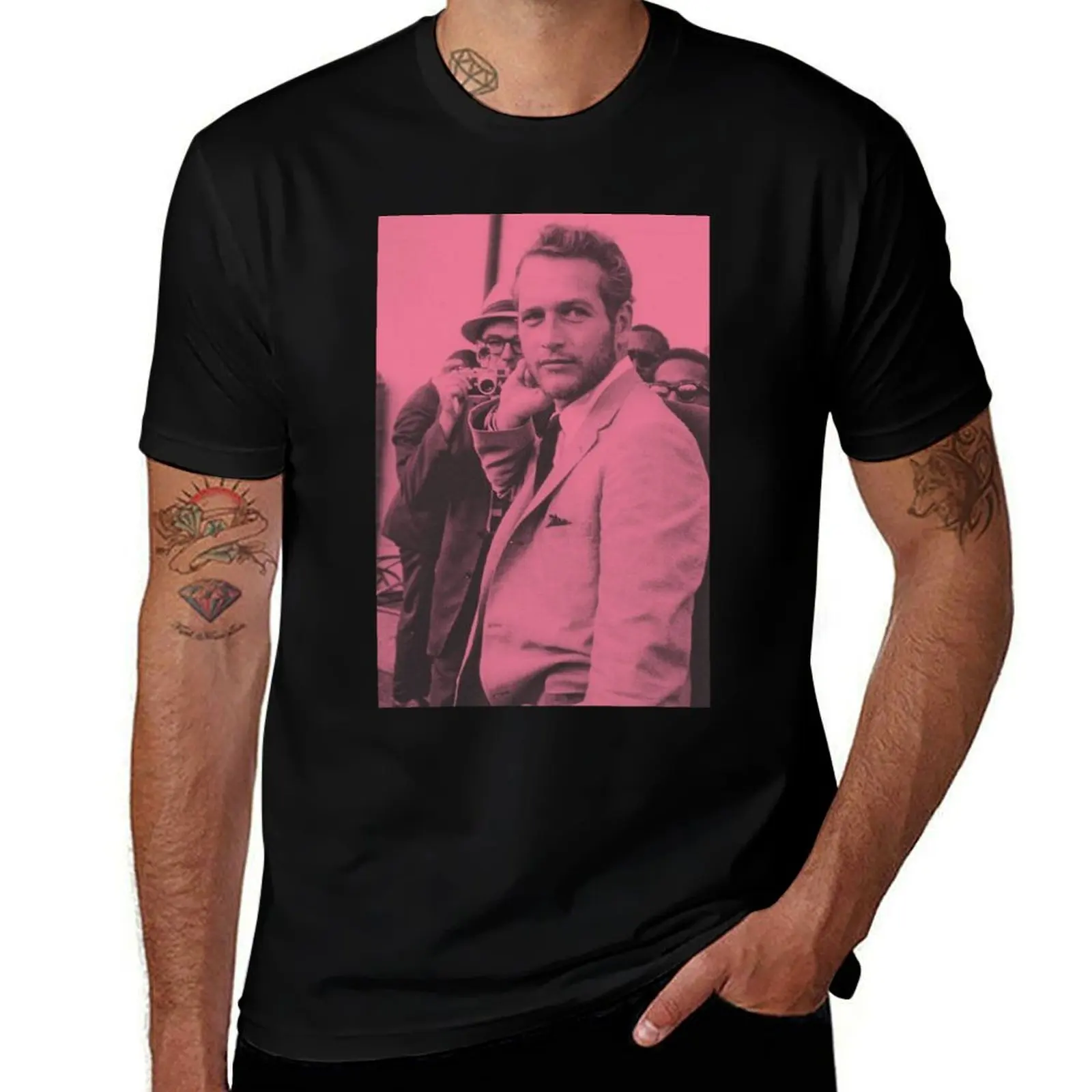 

PINK NEWMAN T-Shirt new edition shirts graphic tees football t shirt mens graphic t-shirts