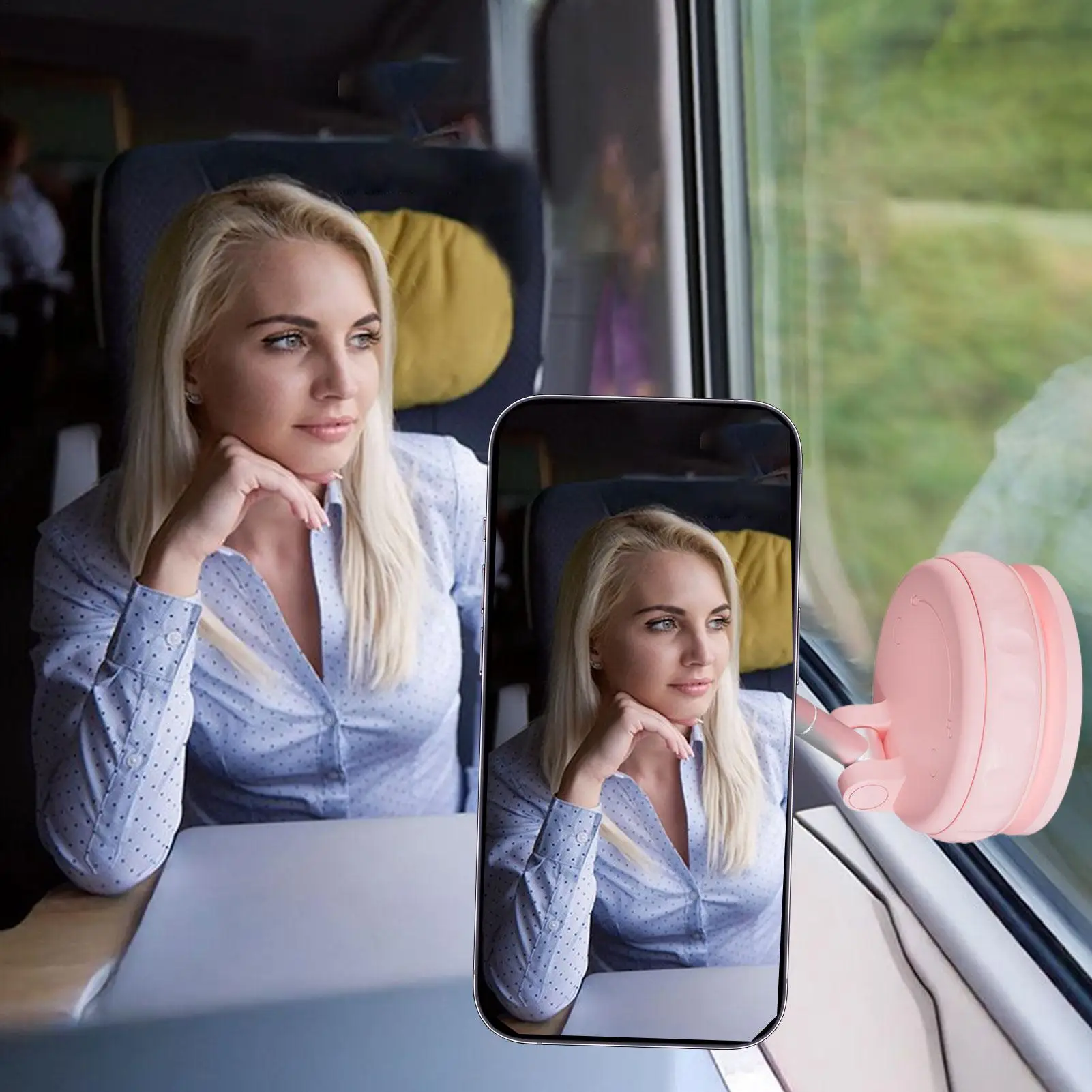 Магнитный держатель для телефона на присоске, вакуумный магнитный держатель для телефона на присоске, легкие гаджеты, складная мобильная подставка, автомобильные аксессуары, кронштейн