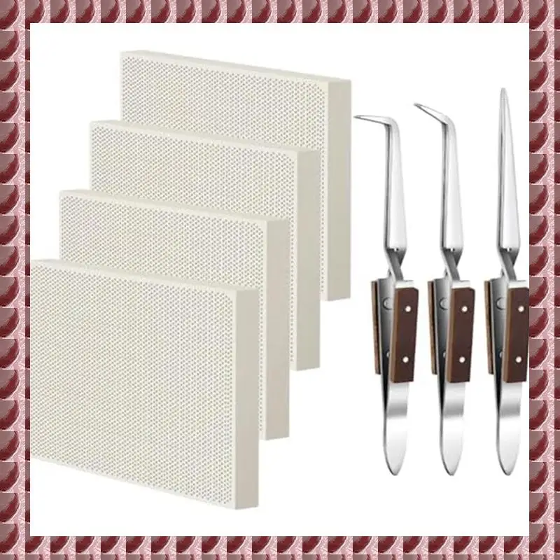 

A95G Сварочные блоки Сотовые ювелирные изделия Сварочный комплект Пинцет с обратным замком Сварочная пластина для изготовления инструментов Сварочные принадлежности Запасные части