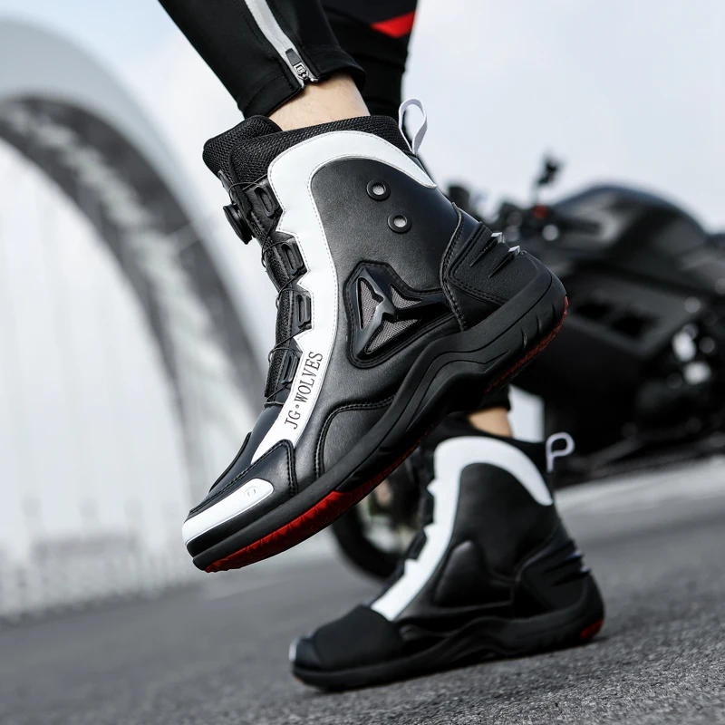 

Motorcycle professional protective riding boots four season new casual fashion men's outdoor comfortable off-road riding shoes