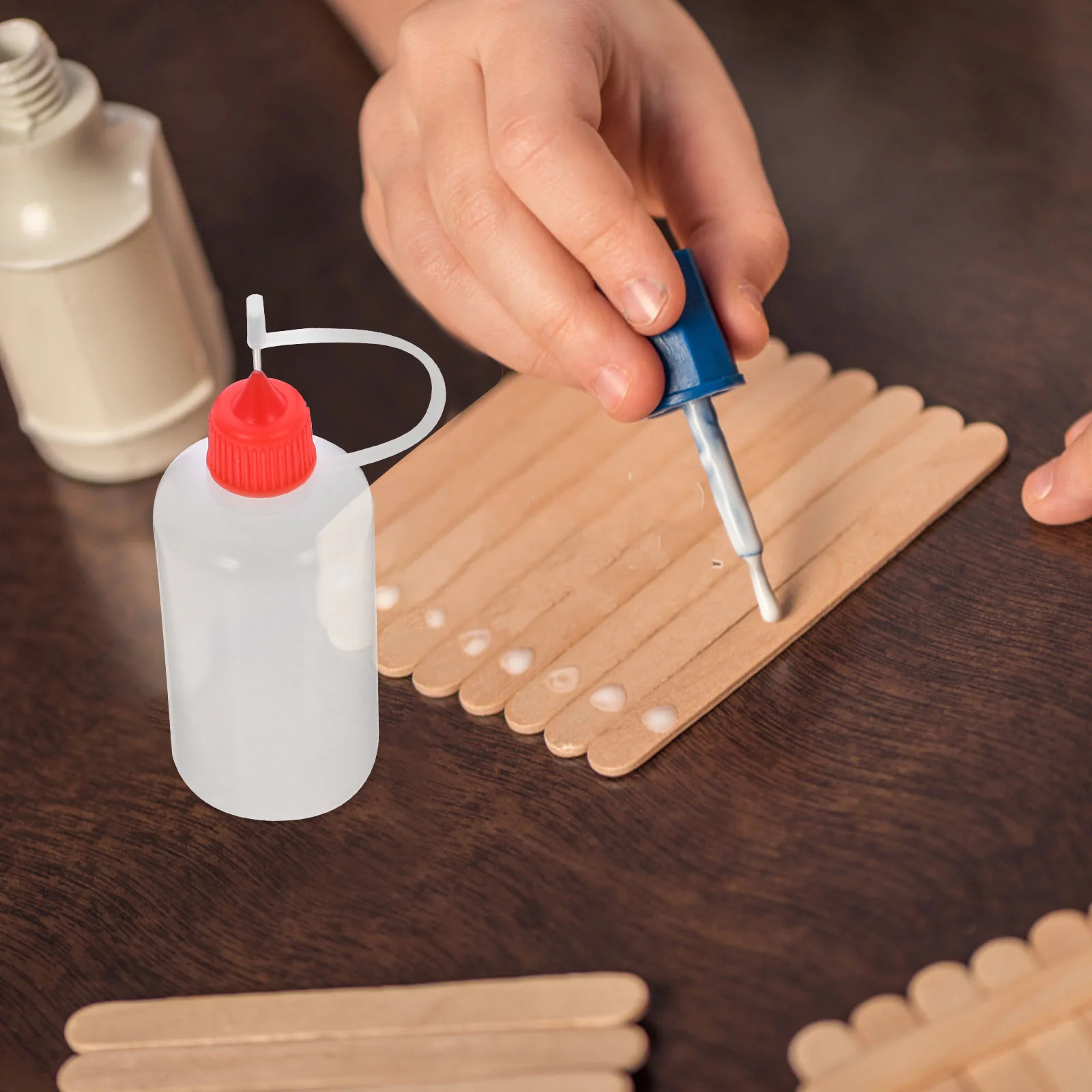 

10Pcs Needle Tip Squeeze Bottles Glue Applicator Bottles Empty for Precise Craft Adhesive Application and Repair