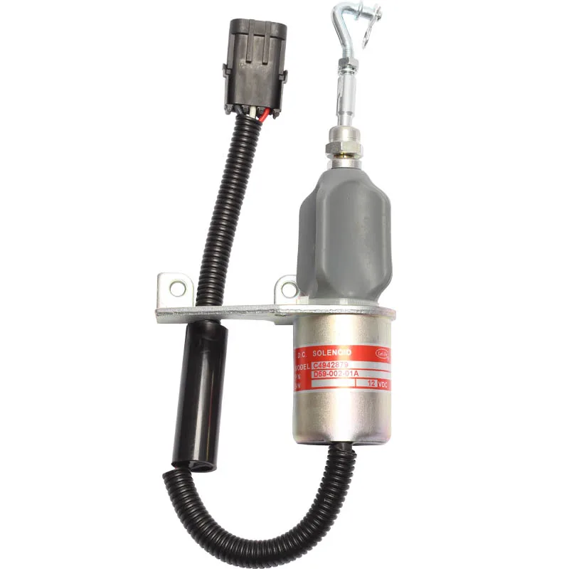 

Applicable To Cummins Engine Shutdown Solenoid Valve Fuel Cut-off Stop Switch C4942879 D59-002-01A