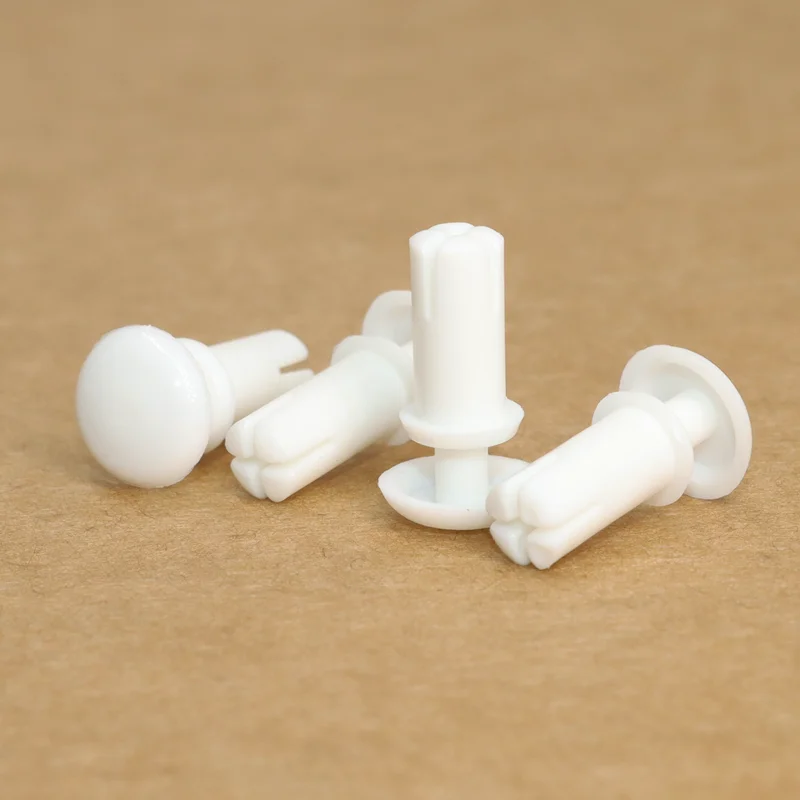 PC Board Nylon Rivet for Car Body Bumper White Black Plastic R Type Expansion Rivet Nut Buckle Clip R20 R26 R30 R35 R40 R50 R60