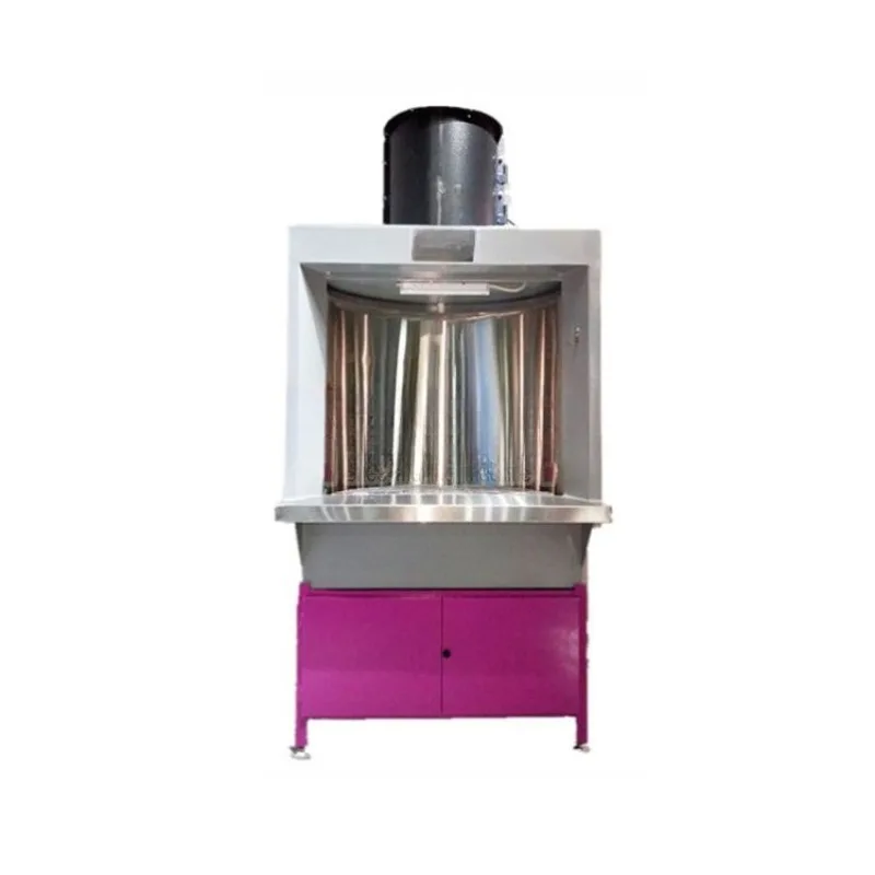 Shoe-making equipment Small spray room three-sided stainless steel ring table shoe-making machine y