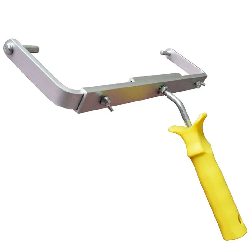 Adjustable Paint Roller Frame, 12-Inch to 20-Inch,Aluminum Alloy,With Plastic Handle,For Large Area Brushing, Ceiling,Wall,페인트로라