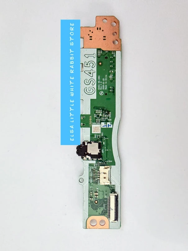 FOR LENOVO IdeaPad 3-14ARE05 AUDIO USB POWER BUTTON BOARD GS451 5C50S25054 NS-C861